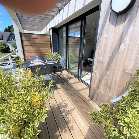 Duplex Lumineux A Benodet: Plage Et Thalasso A Pied, Terrasse, Parking Et Abri Velo Inclus - Fr-1-481-117 Luaran gambar