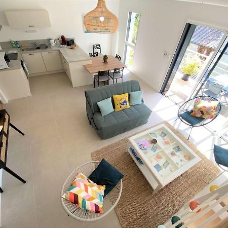 Duplex Lumineux A Benodet: Plage Et Thalasso A Pied, Terrasse, Parking Et Abri Velo Inclus - Fr-1-481-117 Luaran gambar