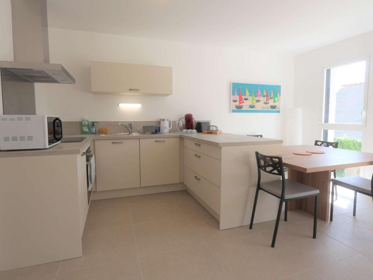 Duplex Lumineux A Benodet: Plage Et Thalasso A Pied, Terrasse, Parking Et Abri Velo Inclus - Fr-1-481-117 Luaran gambar