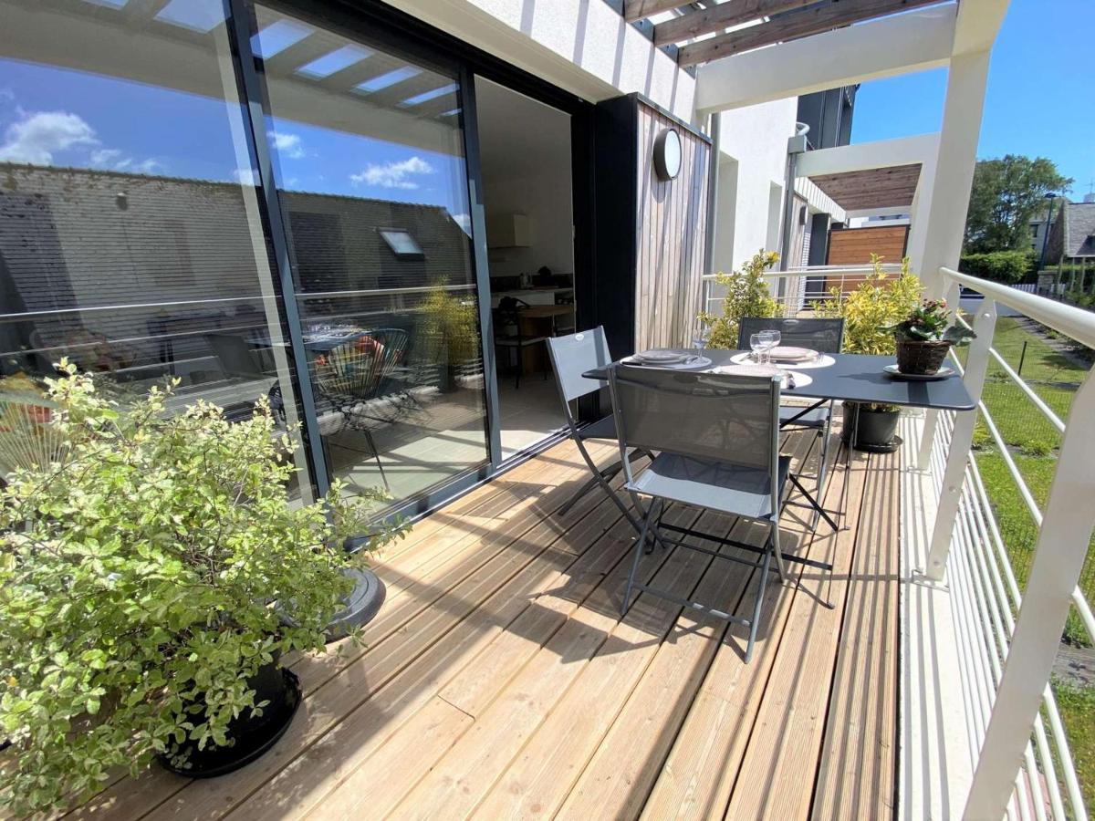 Duplex Lumineux A Benodet: Plage Et Thalasso A Pied, Terrasse, Parking Et Abri Velo Inclus - Fr-1-481-117 Luaran gambar